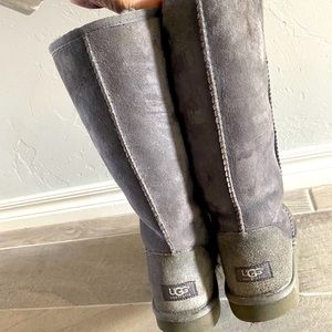 Grey Tall Ugg Boots